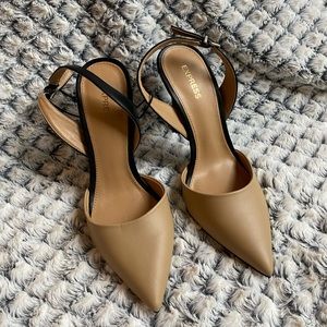 EXPRESS - Closed Toe Adjustable Back Heel